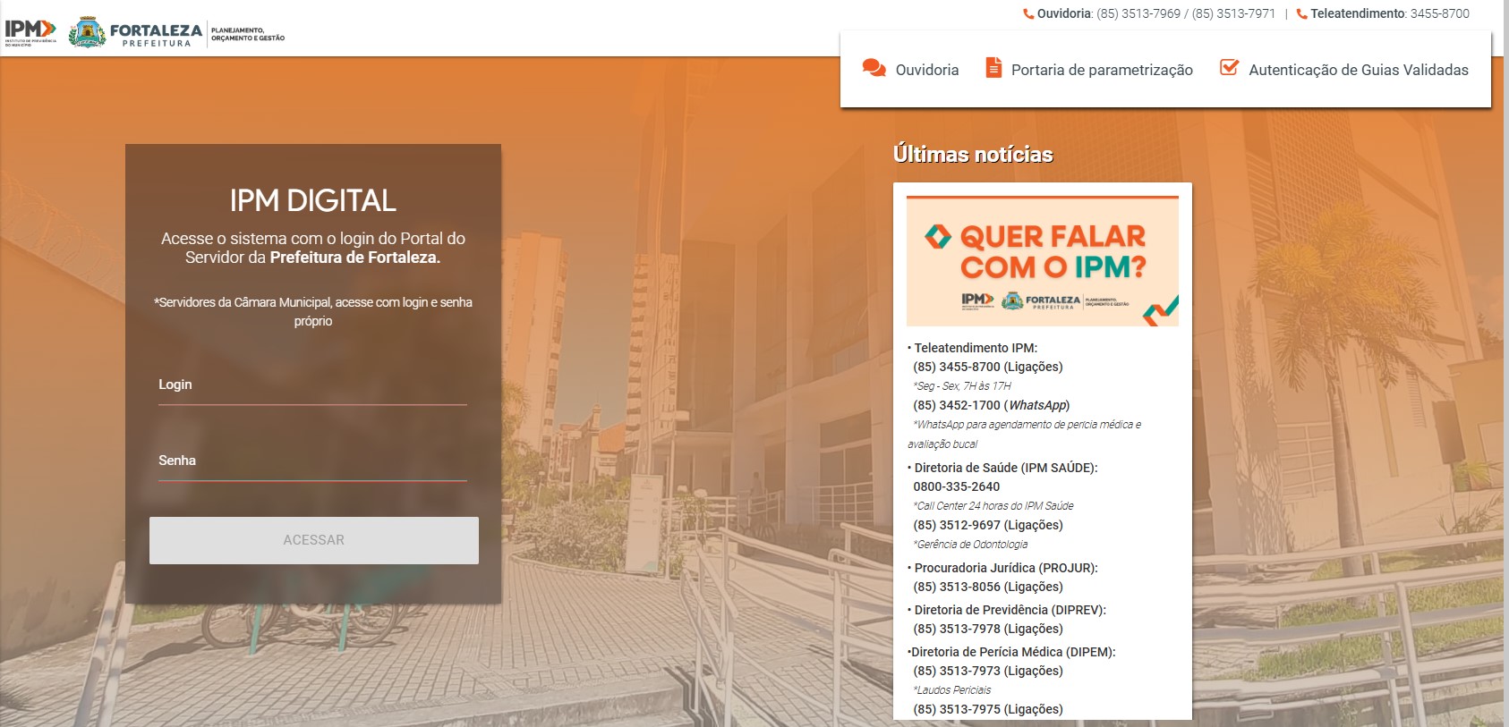 comunicado ipm saúde